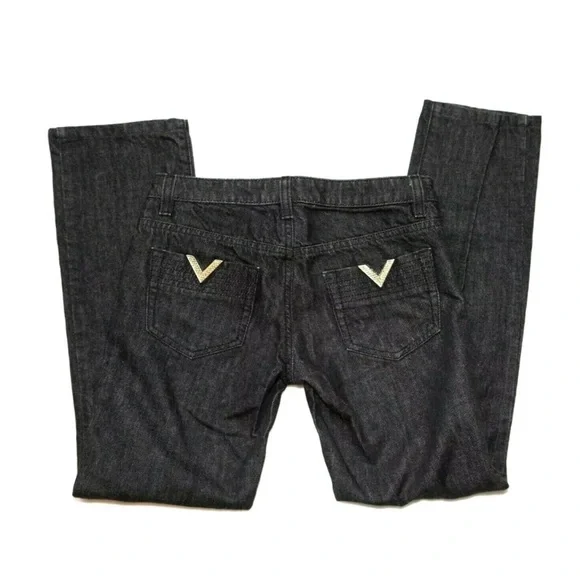 Valentino Red Classic V Black Wash Jeans - Picture 4 of 7